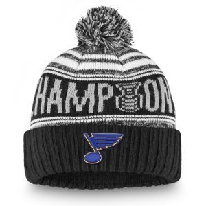 St. Louis Blues zimní čepice Stanley Cup Champions 2019 Cuff Pom Fanatics Branded 80090