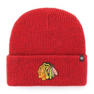 Chicago Blackhawks zimní čepice Brain Freeze 47 Cuff Knit 47 Brand 77642