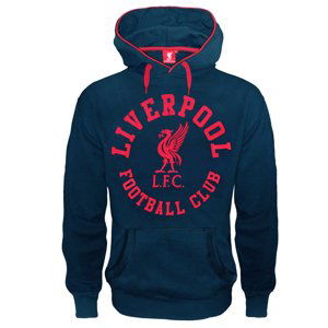 FC Liverpool pánská mikina s kapucí SLab OTH navy 33503