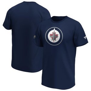Winnipeg Jets pánské tričko Iconic Primary Colour Logo Graphic Fanatics Branded 81314