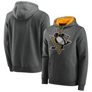 Pittsburgh Penguins pánská mikina s kapucí Iconic Back To Basics Overhead Fanatics Branded 81530
