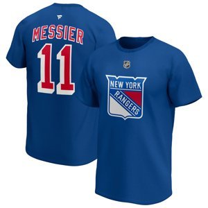 New York Rangers pánské tričko Mark Messier #11 Iconic Name & Number Graphic Fanatics Branded 83027