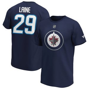Winnipeg Jets pánské tričko Patrik Laine #29 Iconic Name & Number Graphic Fanatics Branded 83045