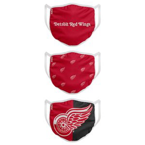 Detroit Red Wings roušky Foco set of 3 pieces EU 83652