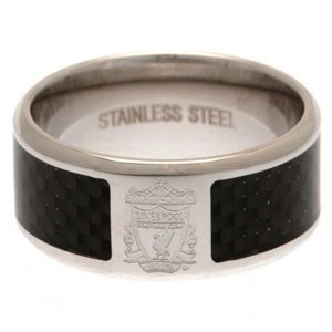 FC Liverpool prsten Carbon Fibre Ring Medium m55riclivb
