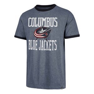 Columbus Blue Jackets pánské tričko Belridge 47 Capital Ringer Tee 47 Brand 77297
