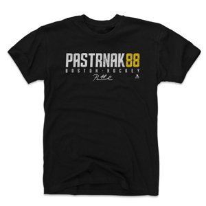 Boston Bruins pánské tričko David Pastrnak #88 WHT 500 Level black 500 Level 84993