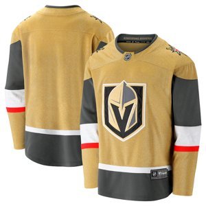 Vegas Golden Knights hokejový dres Alternate Premier Breakaway Jersey - Gold Fanatics Branded 85380