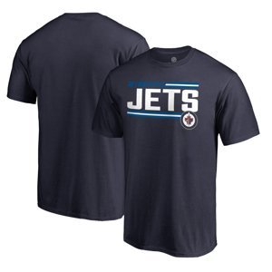 Winnipeg Jets pánské tričko Iconic Collection On Side Stripe Fanatics Branded 53886