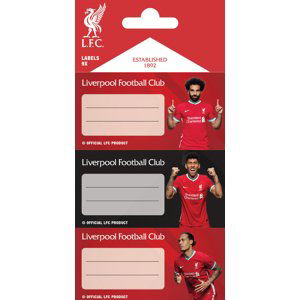 FC Liverpool samolepky na sešit Euco 3 pcs 38549