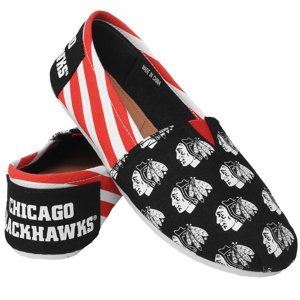 Chicago Blackhawks dámské plátěné boty with logos 43764