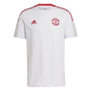 Manchester United pánské tričko tee white adidas 56880