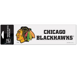 Chicago Blackhawks samolepka Logo text decal 86874
