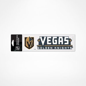 Vegas Golden Knights samolepka Logo text decal 86877