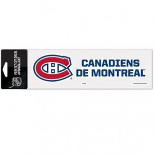 Montreal Canadiens samolepka Logo text decal 86883