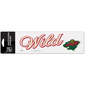 Minnesota Wild samolepka Logo text decal 86892