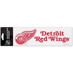 Detroit Red Wings samolepka Logo text decal 86895