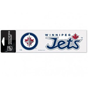 Winnipeg Jets samolepka Logo text decal 86904