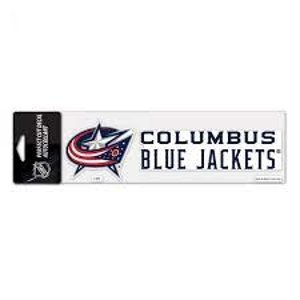 Columbus Blue Jackets samolepka logo text decal 86955