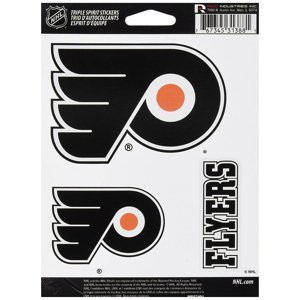 Philadelphia Flyers samolepka triple spirit stickers 87228
