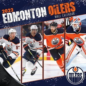 Edmonton Oilers kalendář 2022 wall calendar 87462