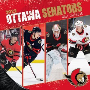 Ottawa Senators kalendář 2022 wall calendar 87483