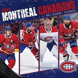 Montreal Canadiens kalendář 2022 wall calendar 87522