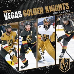 Vegas Golden Knights kalendář 2022 wall calendar 87531