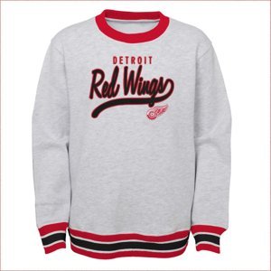 Detroit Red Wings dětská mikina legends crew neck pullover 88248