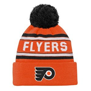 Philadelphia Flyers dětská zimní čepice wordmark cuffed pom 89397