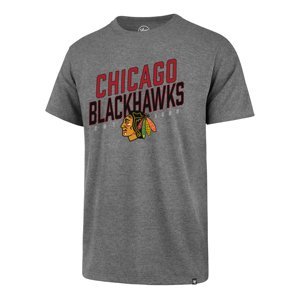 Chicago Blackhawks pánské tričko 47 echo tee grey 47 Brand 89802
