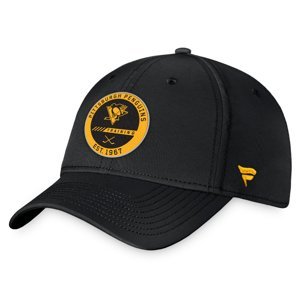 Pittsburgh Penguins čepice baseballová kšiltovka authentic pro training flex cap Fanatics Branded 90201