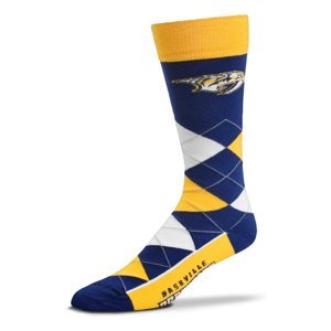 Nashville Predators ponožky graphic argyle lineup socks 90843