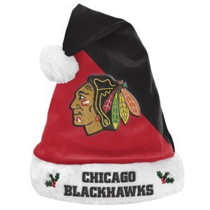 Chicago Blackhawks zimní čepice foco colorblock santa hat 90885