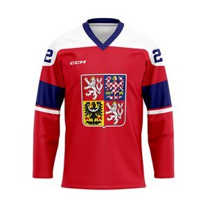 Hokejové reprezentace hokejový dres Czech Republic red CCM 91110