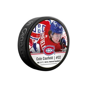 Montreal Canadiens puk souvenir hockey puck Cole Caufield #22 91294