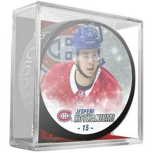 Montreal Canadiens puk glitter puck Jesperi Kotkaniemi #15 91327