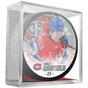 Montreal Canadiens puk glitter puck Cole Caufield #22 91333