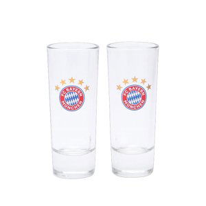 Bayern Mnichov sada 2 panáků 5 stars logo 42554