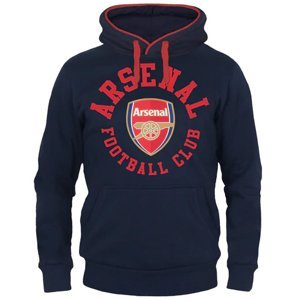 FC Arsenal pánská mikina s kapucí graphic navy 44546