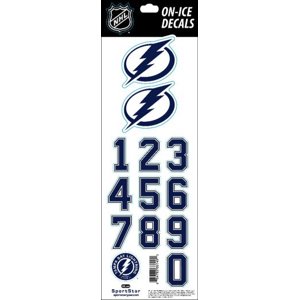 Tampa Bay Lightning samolepky na helmu decals royal 92971