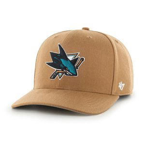 San Jose Sharks čepice baseballová kšiltovka Cold Zone ’47 MVP DP brown 47 Brand 94467