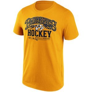 Nashville Predators pánské tričko Hometown Graphic yellow Fanatics Branded 94650