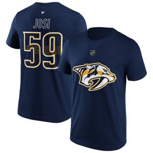 Nashville Predators pánské tričko Roman Josi #59 Name & Number Graphic navy Fanatics Branded 94689