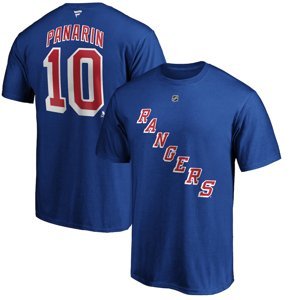New York Rangers pánské tričko Artemi Panarin Name & Number T-Shirt - Royal 94899