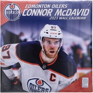 Edmonton Oilers kalendář Connor McDavid #97 2023 Wall Calendar 95271