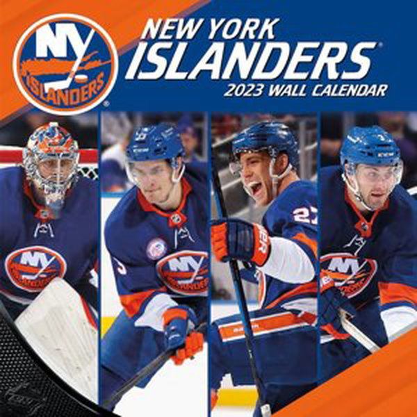 New York Islanders kalendář 2023 Wall Calendar 95301