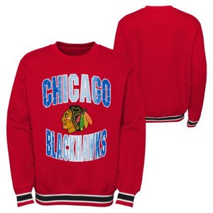 Chicago Blackhawks dětská mikina Classic Blueliner Crew Neck 95595