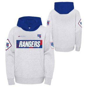 New York Rangers dětská mikina s kapucí Star Shootout Oversized Outerstuff 95721