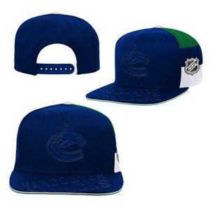 Vancouver Canucks dětská čepice flat kšiltovka Faceoff Structured 96465